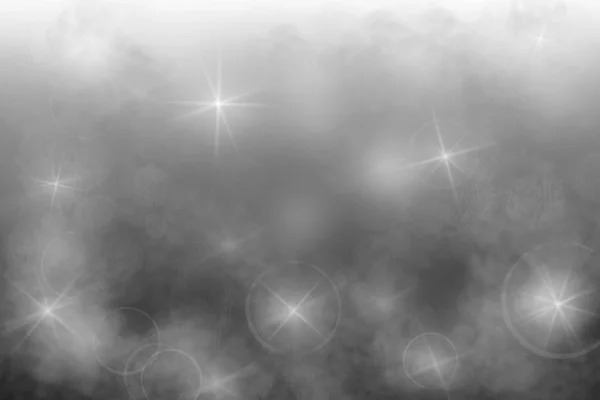 Star, rök och himmel bakgrund för kompositioner — Stockfoto