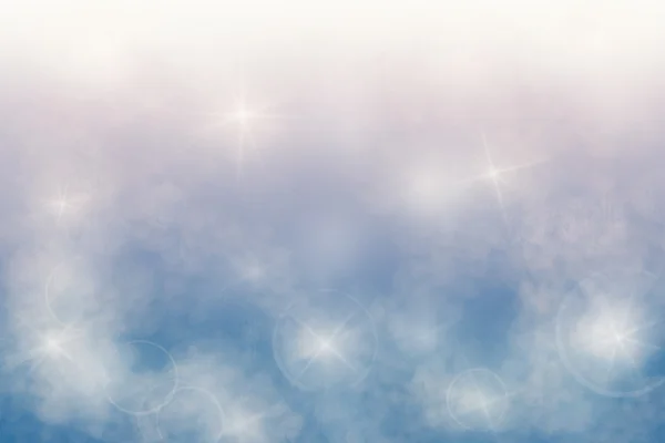 Star, rook en hemel achtergrond voor composities — Stockfoto