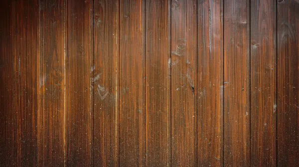 Viejo fondo de tabla de madera marrón, con viñeta — Foto de Stock