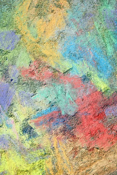 Colorful Textured Chalk Background — Stock Photo, Image