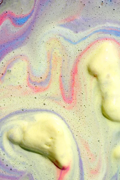 Melted Ice Cream Background — Stock Photo, Image