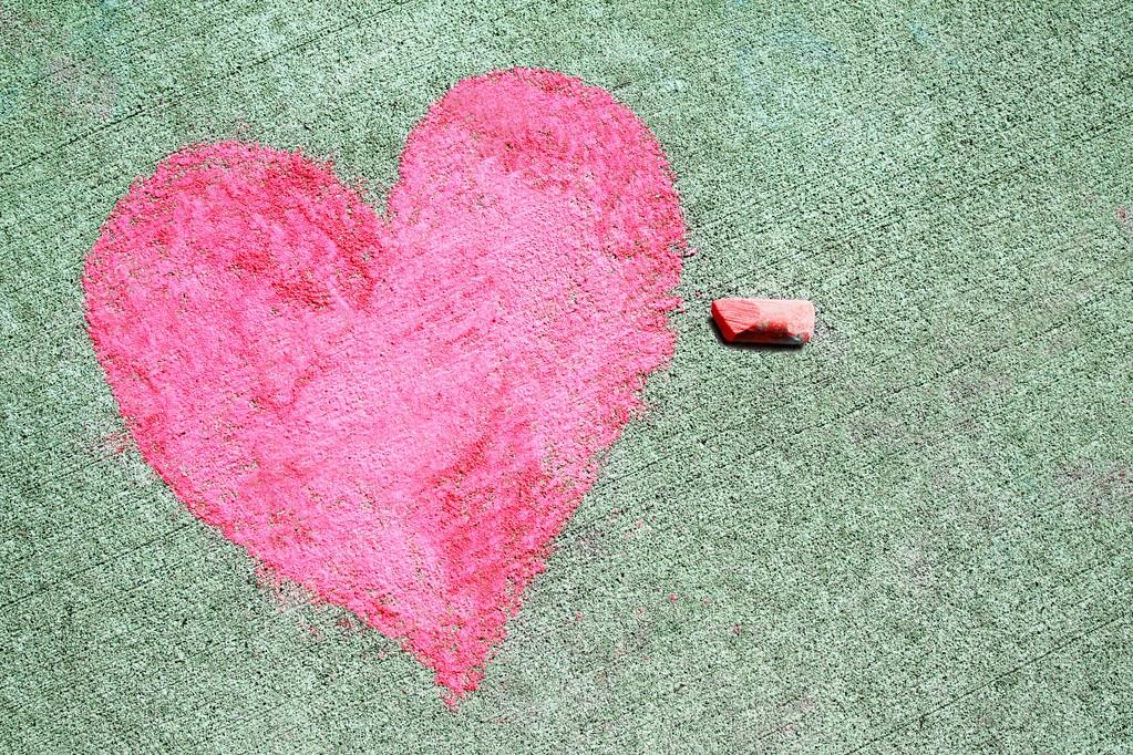 Chalk Heart Stock Photo by ©Christin_Lola 31652511