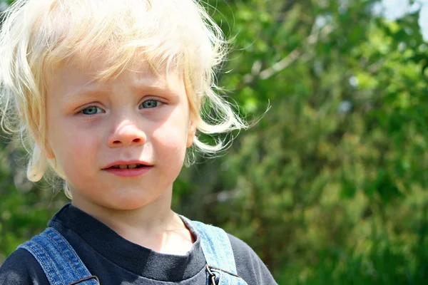 Cute Farm Kid — Stock Photo, Image