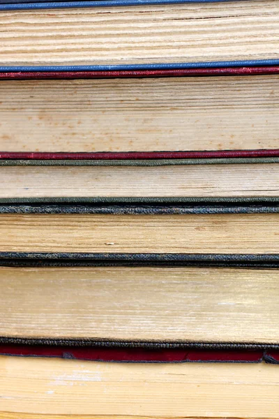 Reihe von Hardcover-Büchern — Stockfoto