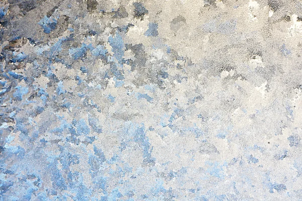 Frosted winter venster glas achtergrond — Stockfoto