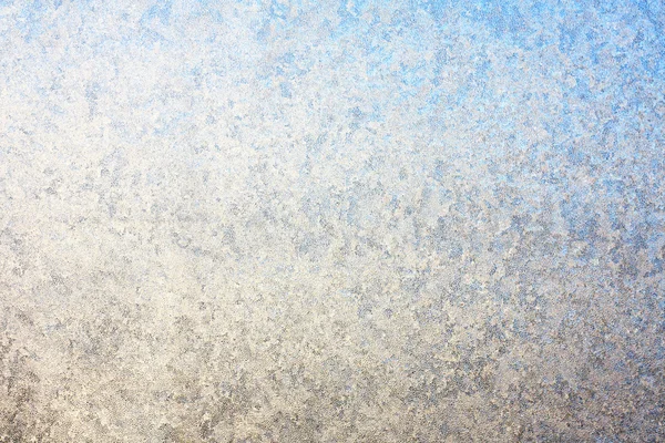 Fondo de cristal de ventana de invierno esmerilado — Foto de Stock