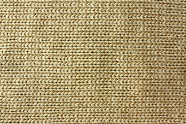 Tan Gebreide Tweed stof achtergrond — Stockfoto