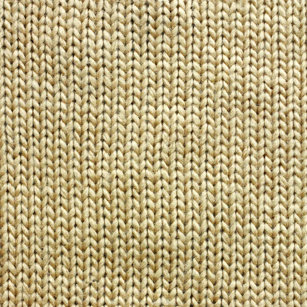 Tan malha Tweed tecido fundo — Fotografia de Stock