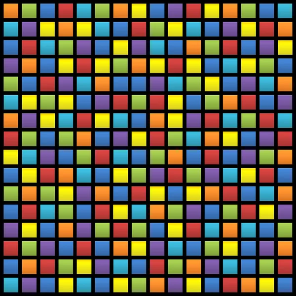 Colored squares arranged in a matrix — Stock Photo, Image