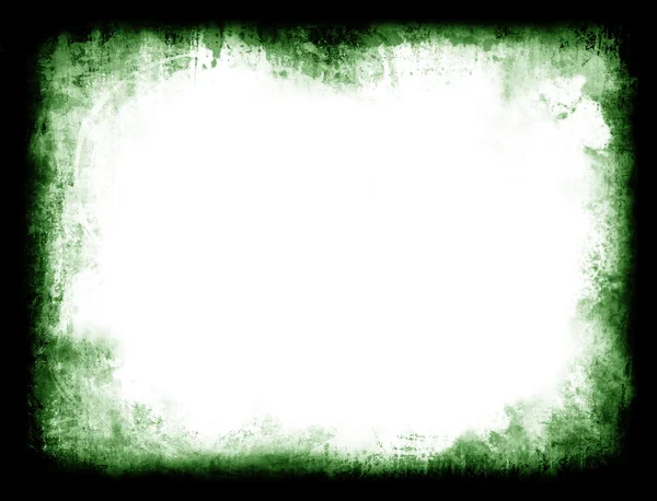 Cornice astratta verde — Foto Stock