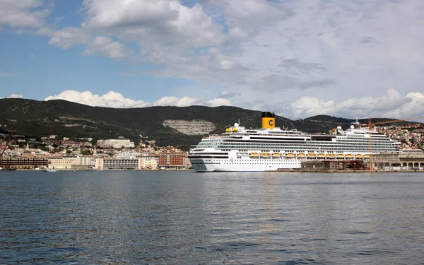 Inauguration of the cruise ship Costa Favolosa — Stock Photo, Image