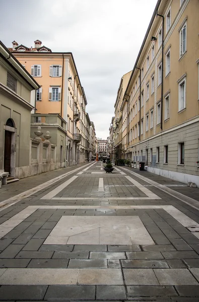 Via San Nicolo a Trieste — Foto Stock