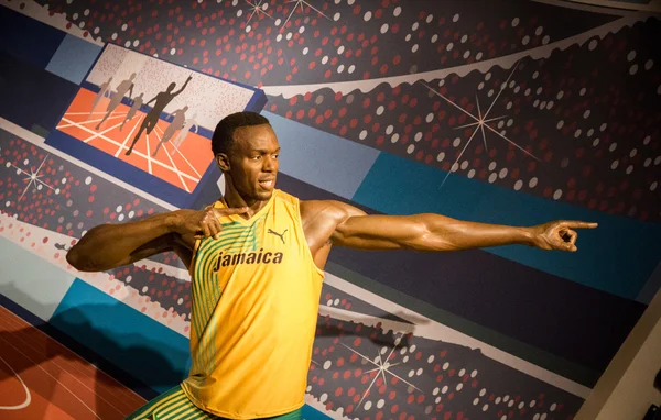 A estátua de Usain Bolt Fotografias De Stock Royalty-Free