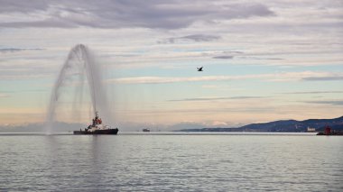 Tug tekne içinde hareket