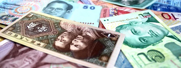 东欧国家的纸币 — 图库照片
