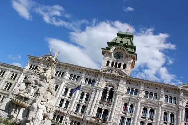 Il municipio di Trieste — Foto Stock