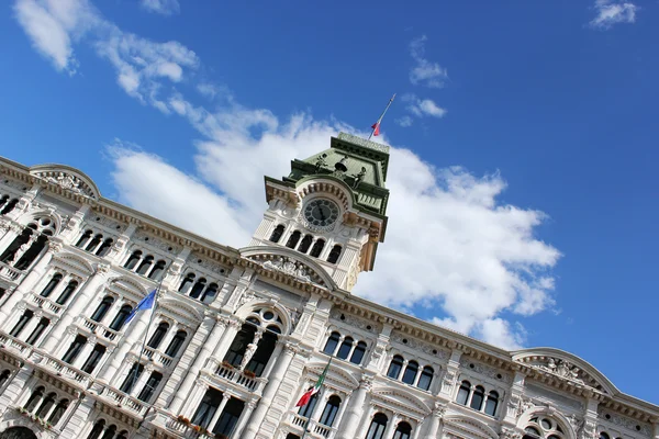 Trieste'de belediyeye — Stok fotoğraf