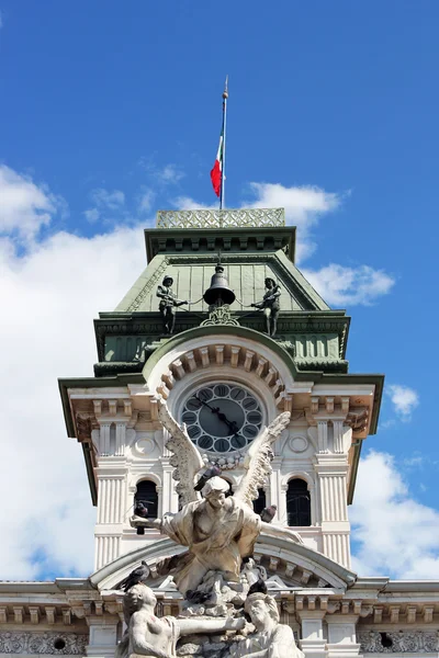 El ayuntamiento de Trieste — Foto de Stock