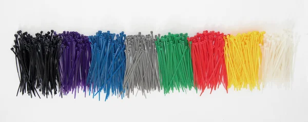 Rayas de plástico de color — Foto de Stock
