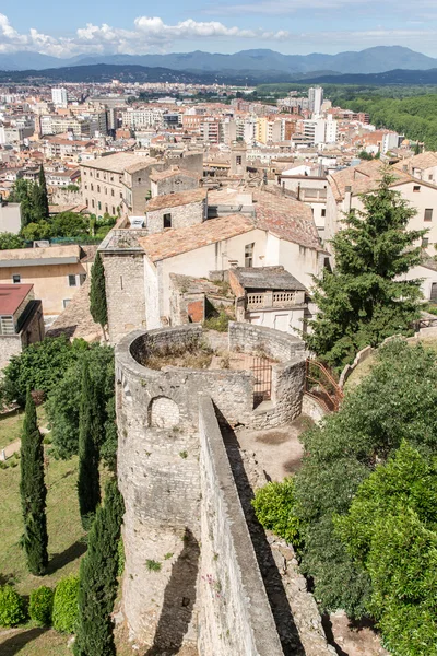Girona duvarları — Stok fotoğraf