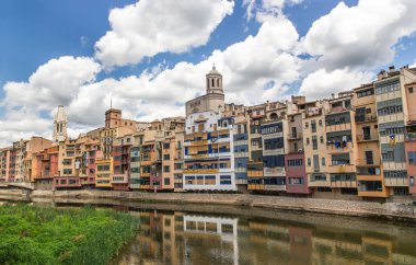 görünümünü girona, İspanya