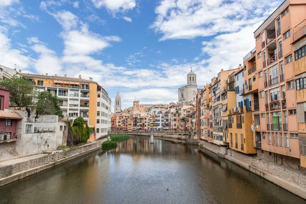 Girona manzarası — Stok fotoğraf