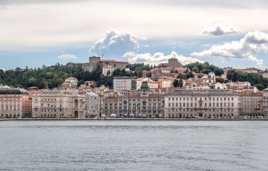 Trieste panoramik görünüm