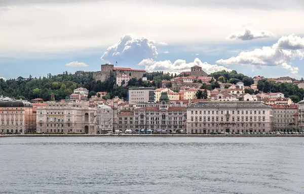 Panoramautsikt över trieste — Stockfoto