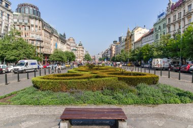 Prag 'daki Wenceslas Meydanı