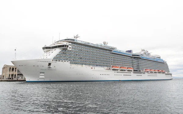 Inauguration of the cruise ship Regal Princess — Stock Photo, Image