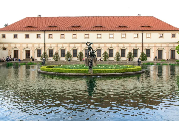 Ogród Senatu w Pradze — Zdjęcie stockowe