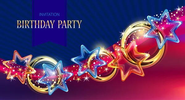 Invitation_party — Stock Vector