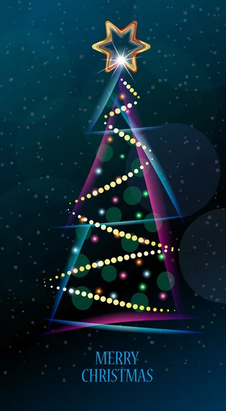 Christmas_tree_6 Vektör Grafikler