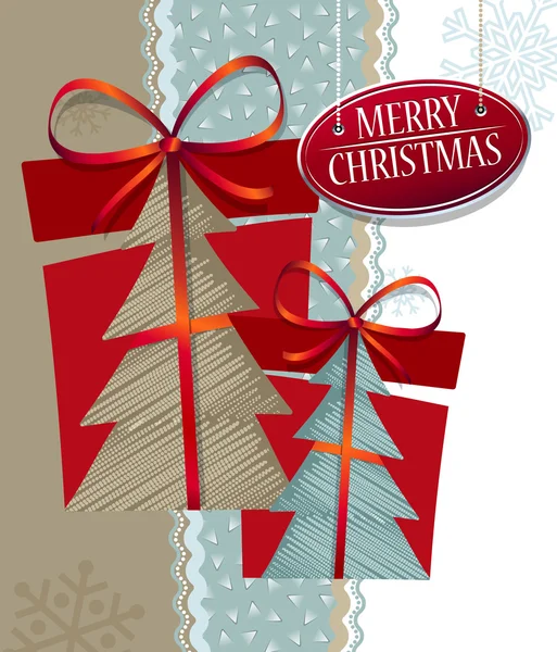 Christmas_box_2 — Stock Vector