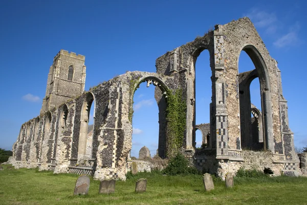 Kostel svatého Ondřeje, covehithe, suffolk, Anglie — Stock fotografie