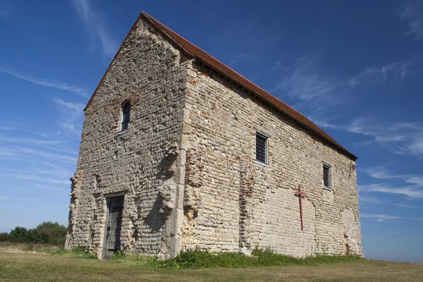 St peter 's-on-the-wall kapelle, bradwell-on-sea, essex, england — Stockfoto