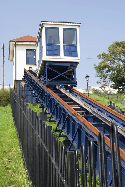 Southend Cliff Lift, Essex, Inghilterra — Foto Stock