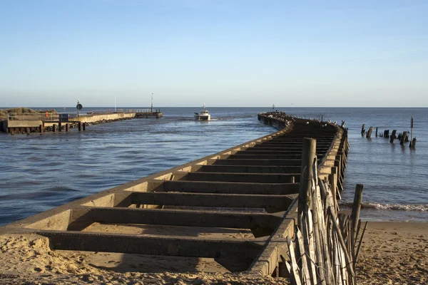 Walberswick haven, suffolk, Engeland — Stockfoto