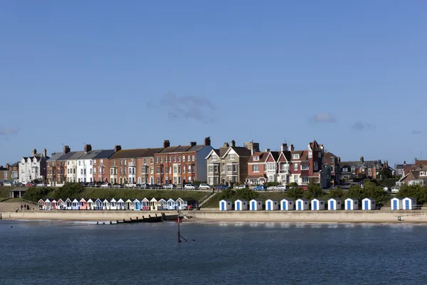 Southwold Sea Front, Suffolk, Inglaterra — Fotografia de Stock