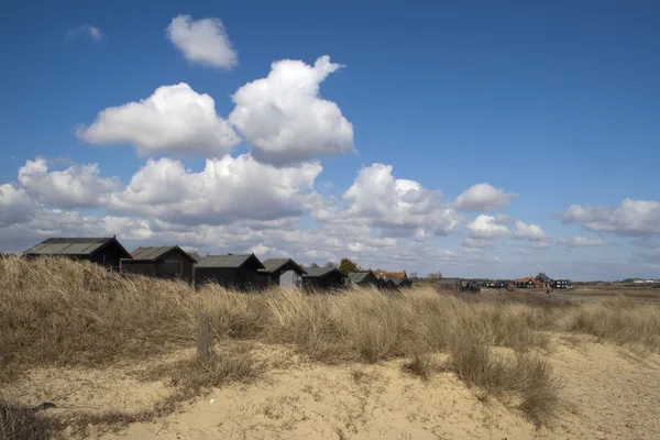 plaj kulübe Adana, suffolk, İngiltere