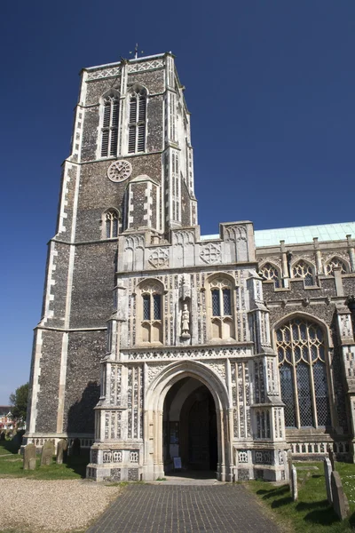 Church st Edmund, southwold, suffolk, İngiltere — Stok fotoğraf