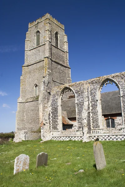 St Andrew's Church, Covehithe, Suffolk, England — Stock Photo, Image