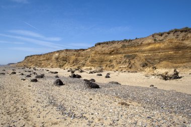 benacre beach, suffolk, İngiltere