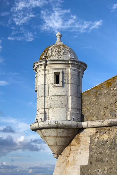 Toren van het fort in lagos, algarve, portugal — Stockfoto