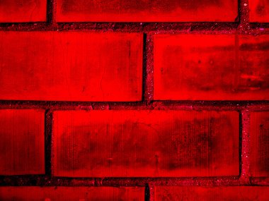 kırmızı tuğla duvar