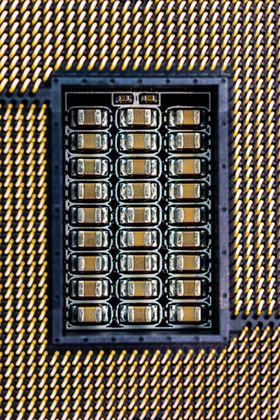 Počítač socket detail — Stock fotografie
