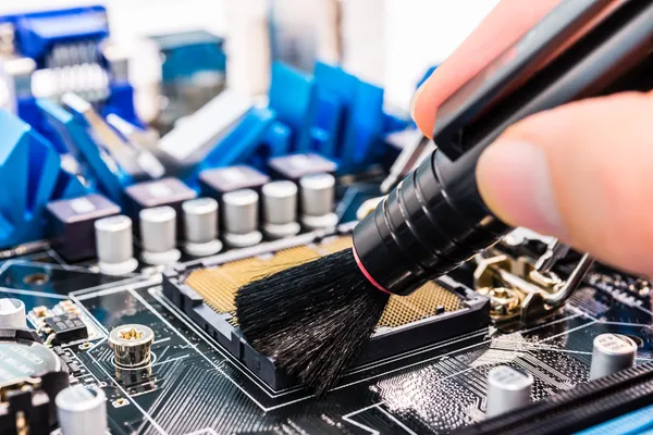 Computer cleaning — Stock Photo, Image