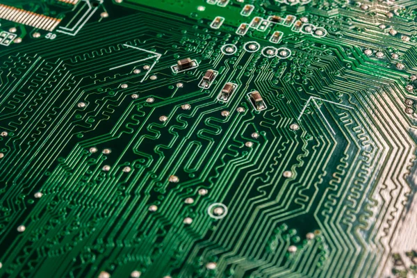 Close-up van circuit board — Stockfoto