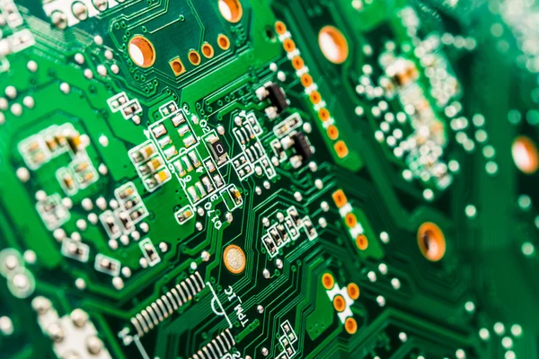 Close-up van circuit board — Stockfoto