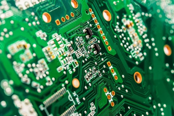 Close-up van circuit board — Stockfoto